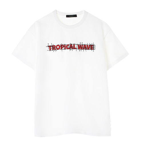 Tropical Wave T-shirt(WHITE)