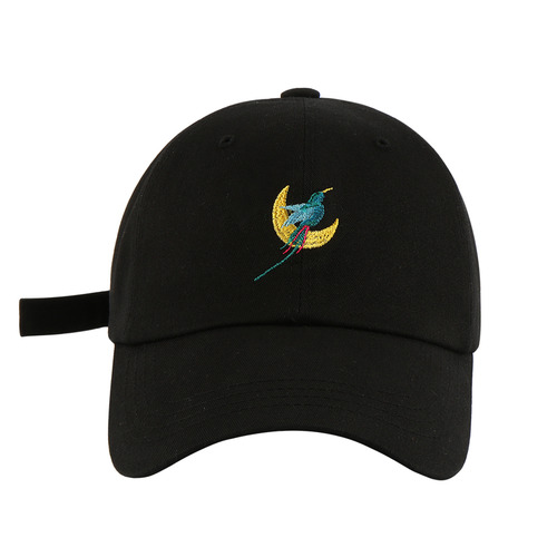 Bird Moon Ball Cap(BLACK)