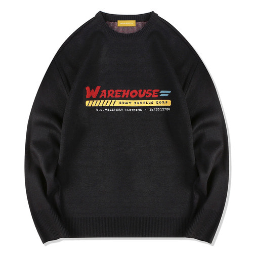 Warehouse Sweater(BLACK)