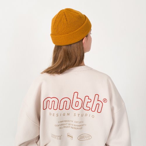 MNBTH Sweatshirt(LIGHT BEIGE)