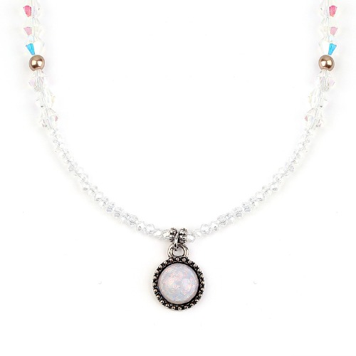 Beads Necklace(WHITE)
