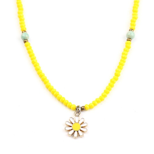 Beads Necklace(YELLOW)
