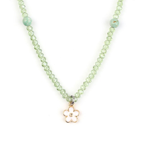 Beads Necklace(LIGHT GREEN)