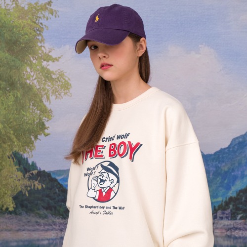 The Boy Sweatshirt(CREAM)