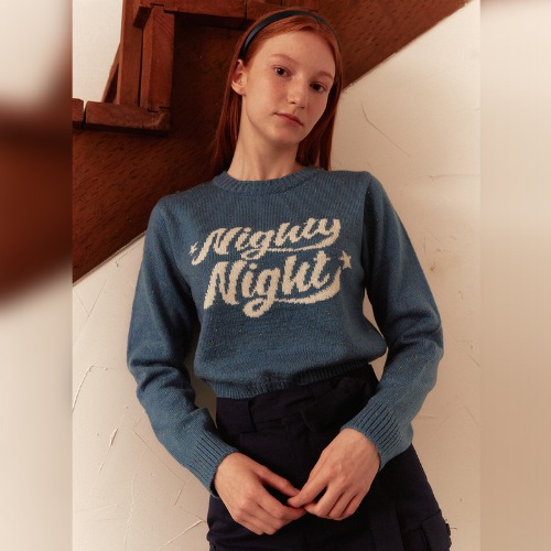Nighty Night Sweater(BLUE)