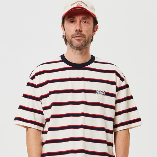 Univ. Stripe T-shirt(CREAM)
