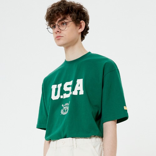 USA T-shirt(GREEN)