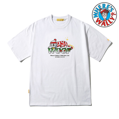 [MNBTH x Where is Wally?] Woof T-shirt(WHITE)