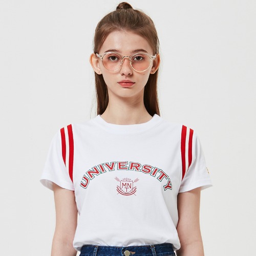 Univ. Arch T-shirt(WHITE)