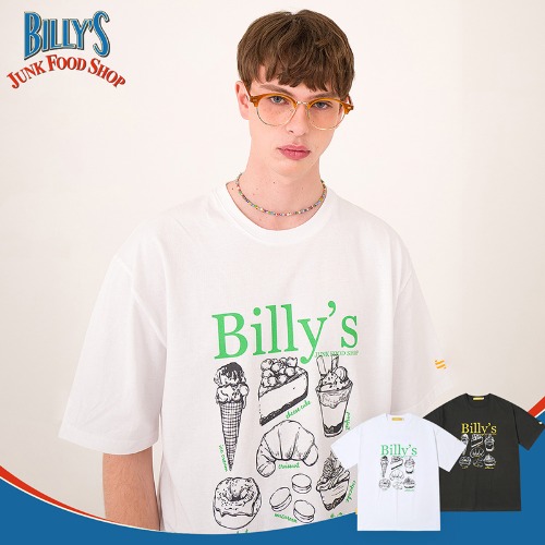 Billy&#039;s Cooking Book T-shirt(WHITE)