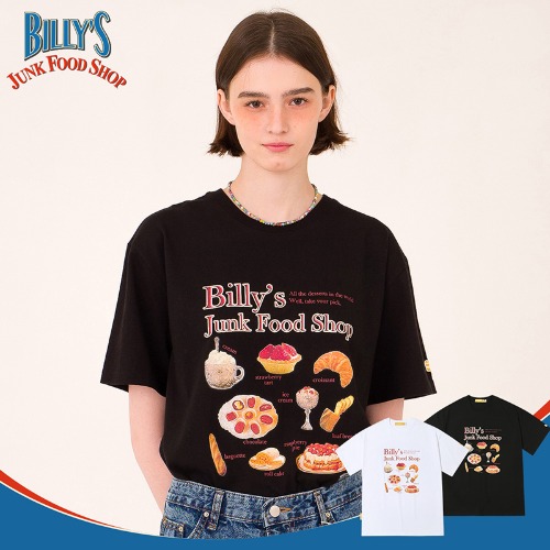 Billy&#039;s Dessert T-shirt(BLACK)