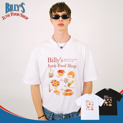 Billy&#039;s Dessert T-shirt(WHITE)