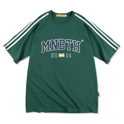 MNBTH Tape Raglan T-shirt(DARK GREEN)
