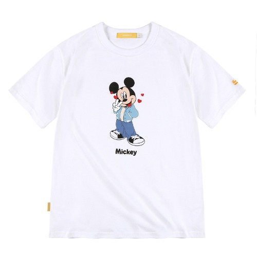 Mickey Mouse Family T-shirt(WHITE)