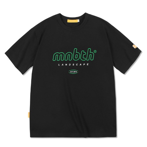 MNBTH Logo T-shirt(JET BLACK)