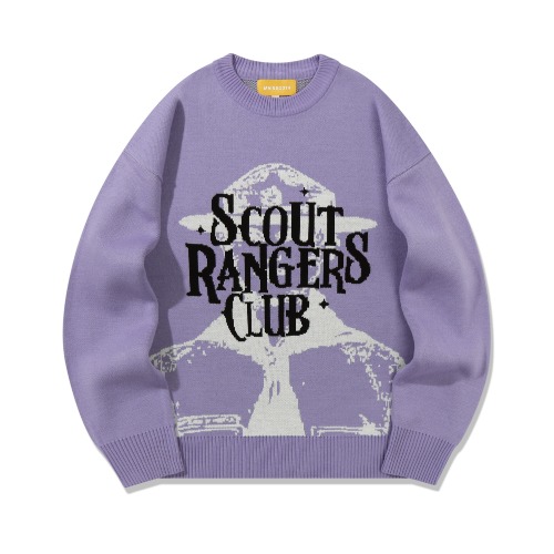 Scout Rangers Sweater(LAVENDER)