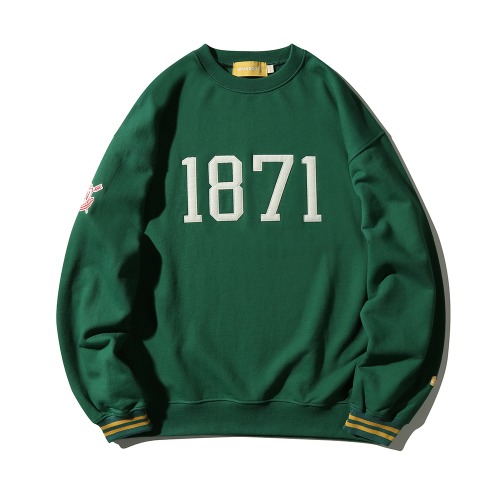 1871 Numbering Sweatshirt(GREEN)