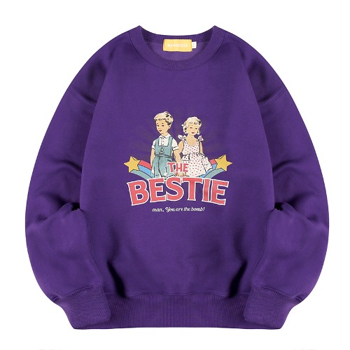 The Bestie Sweatshirt(PURPLE)