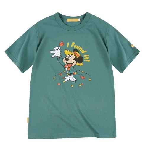 Mickey Mouse For Minnie T-shirt(SAND GREEN)
