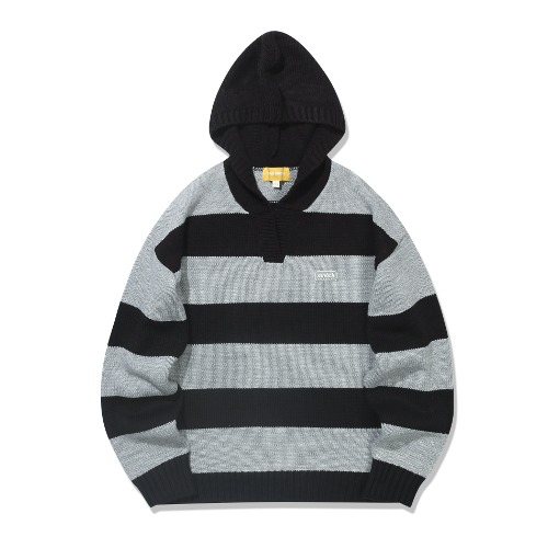 Traveler Oversized Hoodie Sweater(BLACK)