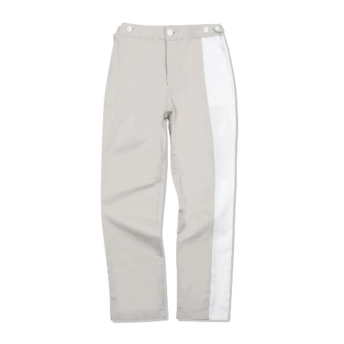 Two-tone Cotton Pants(GRAY)