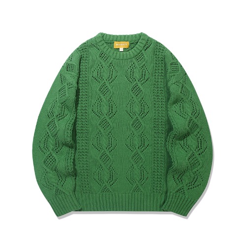 Neutral Punching Sweater(NATURAL GREEN)