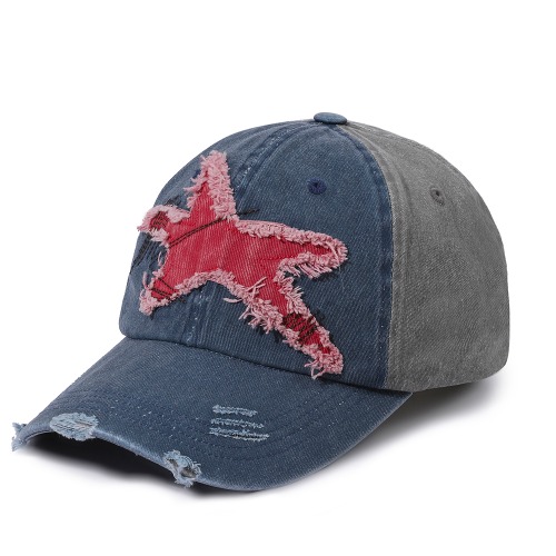 Starfish Damage Ball Cap(BLUE)