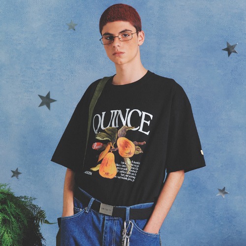 Quince T-shirt(BLACK)