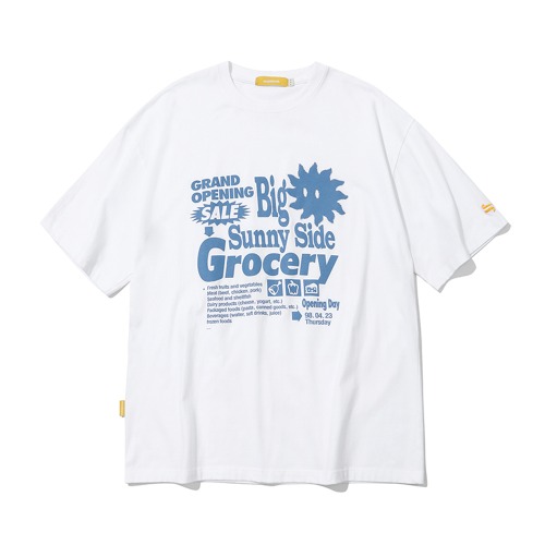 [5/23 출고예정] Sunny Side T-shirt(WHITE)
