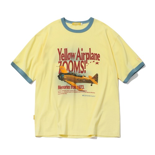 [SIZE 1, 2 - 5/23, SIZE 3 - 6/7  출고예정] M73 Airline T-shirt(EGG SHELL)