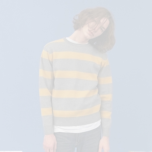 2color Block Sweater(YELLOW)