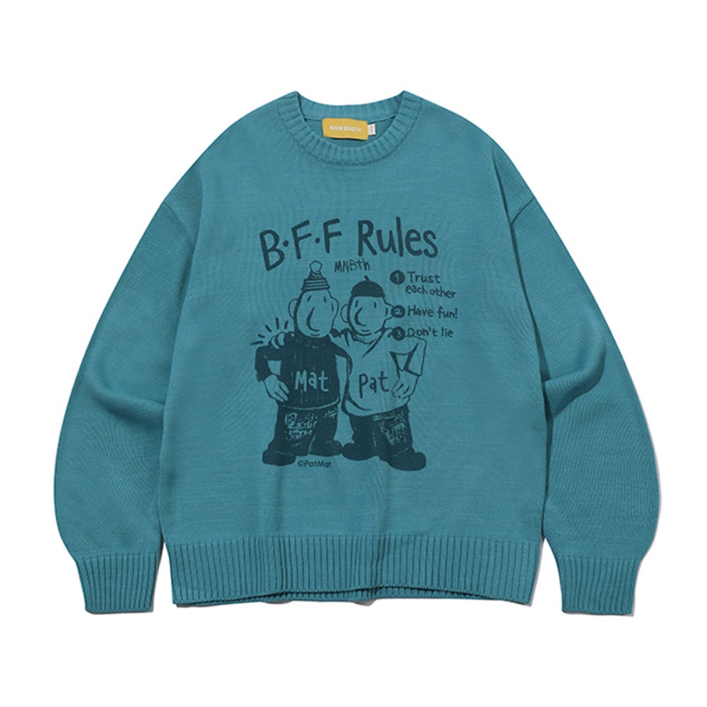 [Pat&amp;Mat] BFF Sweater(SODA)