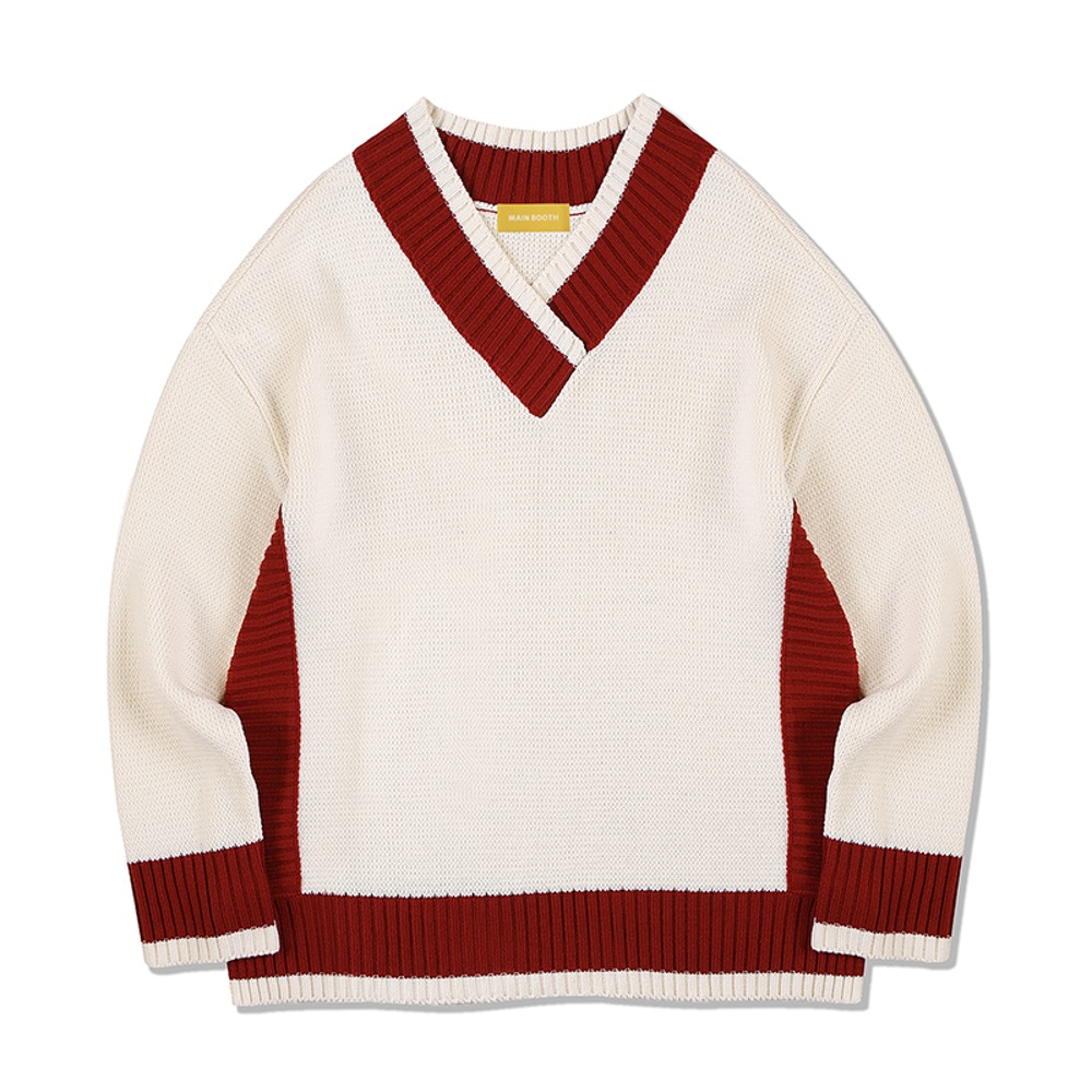 L. Oversized Sweater(IVORY)