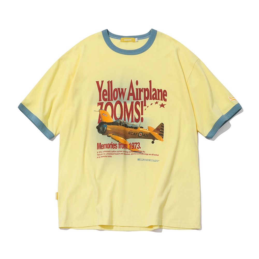 [SIZE 1, 2 - 5/7 출고예정] M73 Airline T-shirt(EGG SHELL)