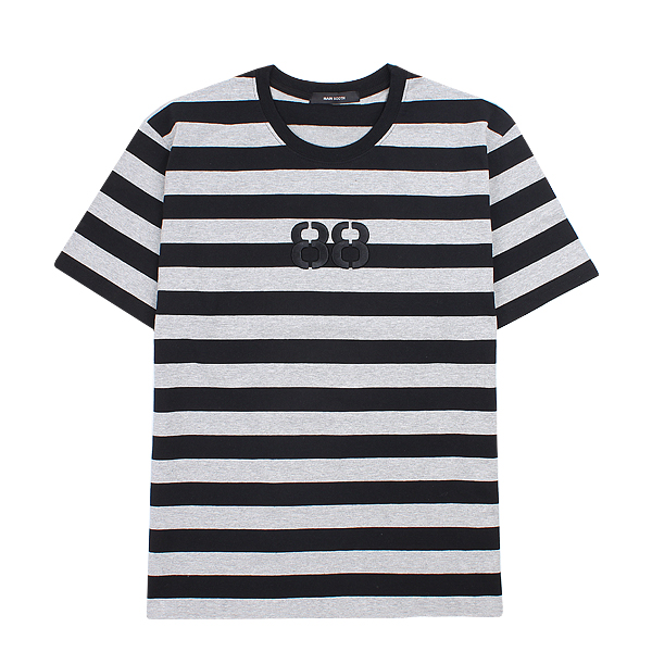 88 Stripe T-shirt(BLACK)