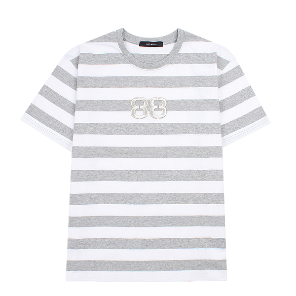 88 Stripe T-shirt(GRAY)